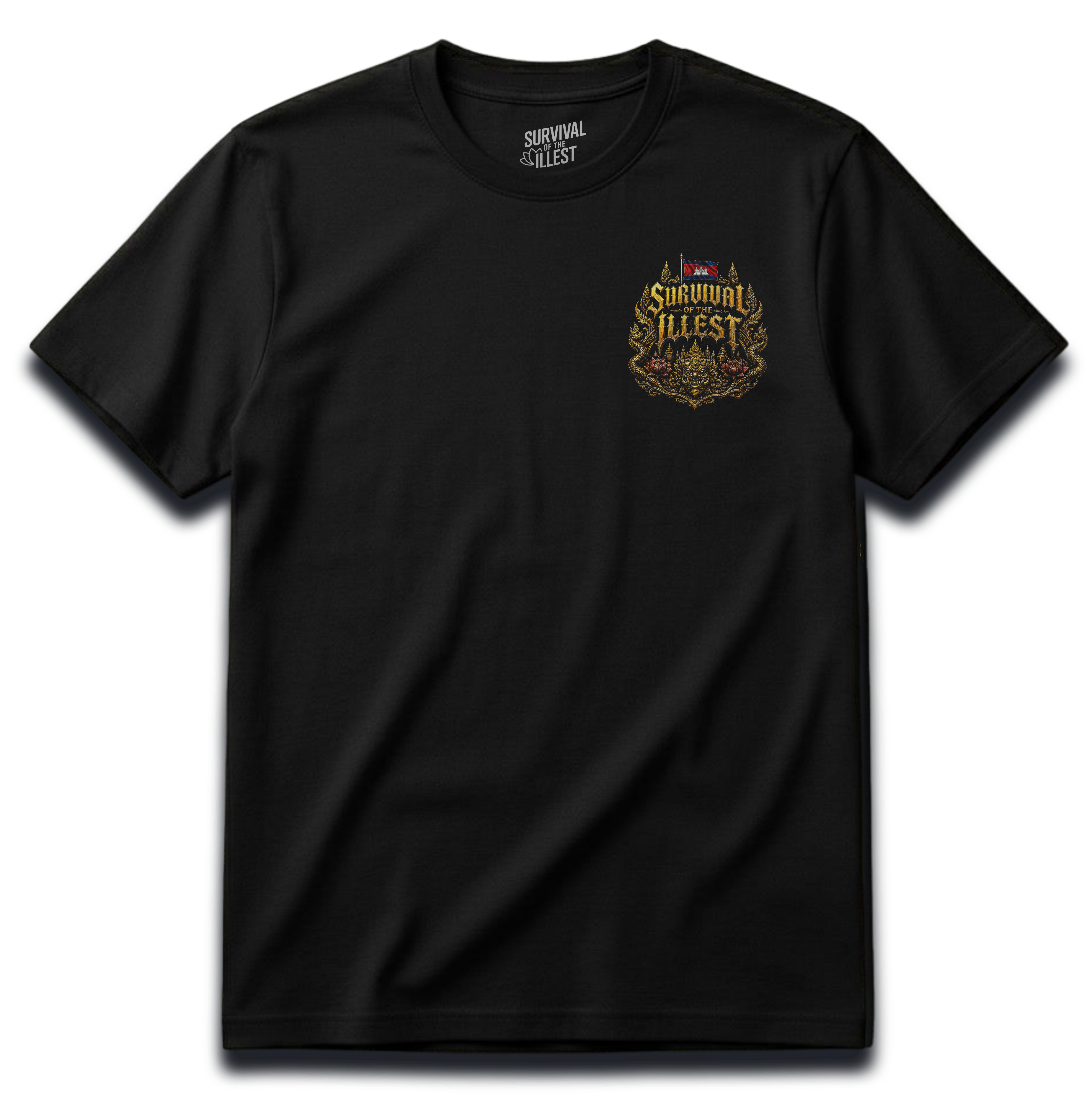 🇰🇭 Cambodian Heritage Goddess Nāga T-Shirt | Khmer Heritage Edition | SURVIVAL OF THE ILLEST